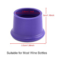 BPA free Bottle Cap Reusable Vacuum Silicone Wine Bottle Stopper